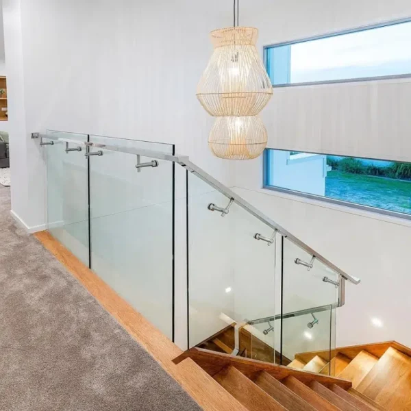 glass balustrade on stairs glass balustrade on stairs